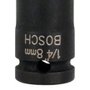 Soquete Impact Control Sextavado 1/4" x 8mm - 1608551004 - Bosch