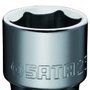 Soquete Sextavado 1/2" de 17mm - Sata