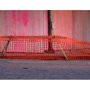 Tela Tapume Plástica para Sinalização de Obras 50 x 1,20m Rolo - Telas