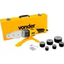 Termofusora para Tubos PPR 1000W 20 a 63mm com 6 bocais e Maleta TF 1000 - Vonder