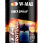 Tinta Spray Acrílica W-Max Preto Fosco 400ML/215G - W-Max Tinta Spray Acrílica W-Max Preto Fosco 400ML/215G - W-Max