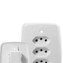 Tomada Fácil - 3 Tomadas 2P 10A 250V - Pluzie