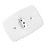 Tomada Simples 2P + T 20A 250V com Placa Branca - Pluzie