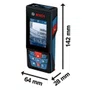 Trena à Laser PRO GLM 150-27 C com Alcance 150m - Bosch