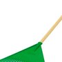 Vassoura Tipo Ancinho Verde com Cabo - Trapp