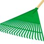 Vassoura Tipo Ancinho Verde com Cabo - Trapp