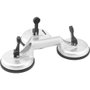 Ventosa Tripla Alumínio 116mm - Vonder
