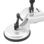 Ventosa Tripla Alumínio 116mm - Vonder