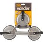 Ventosa Tripla Alumínio 116mm - Vonder